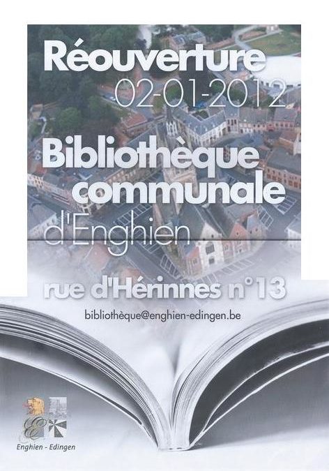 Depuis le 2 janvier, la bibliothèque d’Enghien a rouvert ses portes à la rue d’Hérinnes !