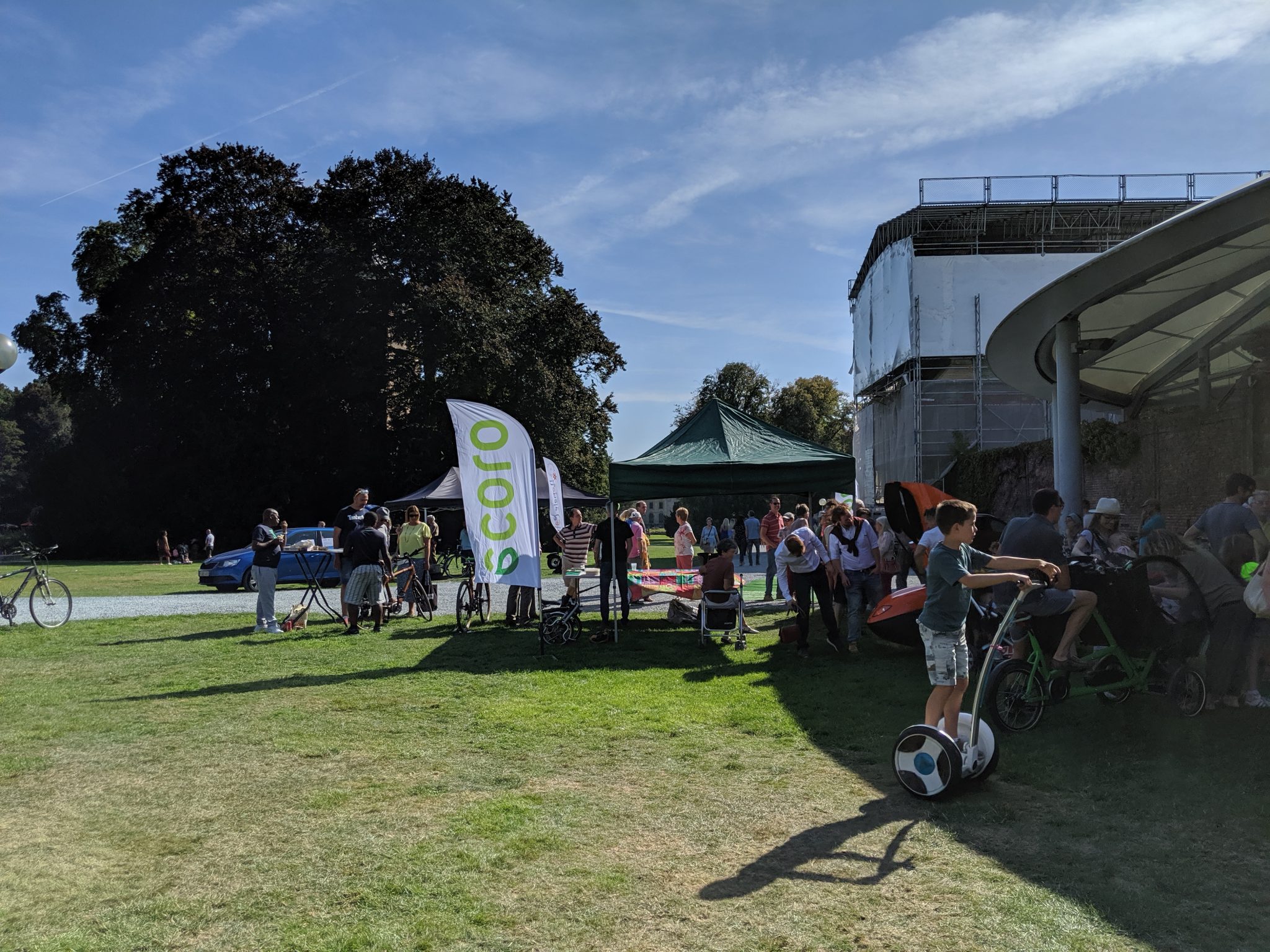 DEMO-bilité La Locale ECOLO Enghien donne le top depart de la semaine européenne de la mobilité